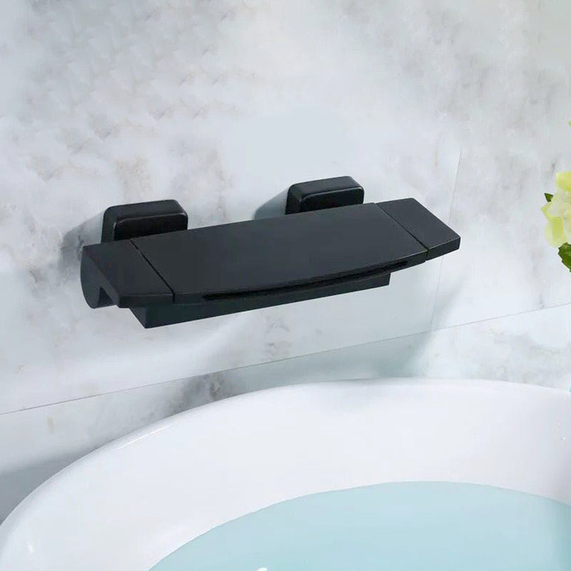 Modern Bathroom Tub Spout Wall Mounted Fixed Waterfall Faucet