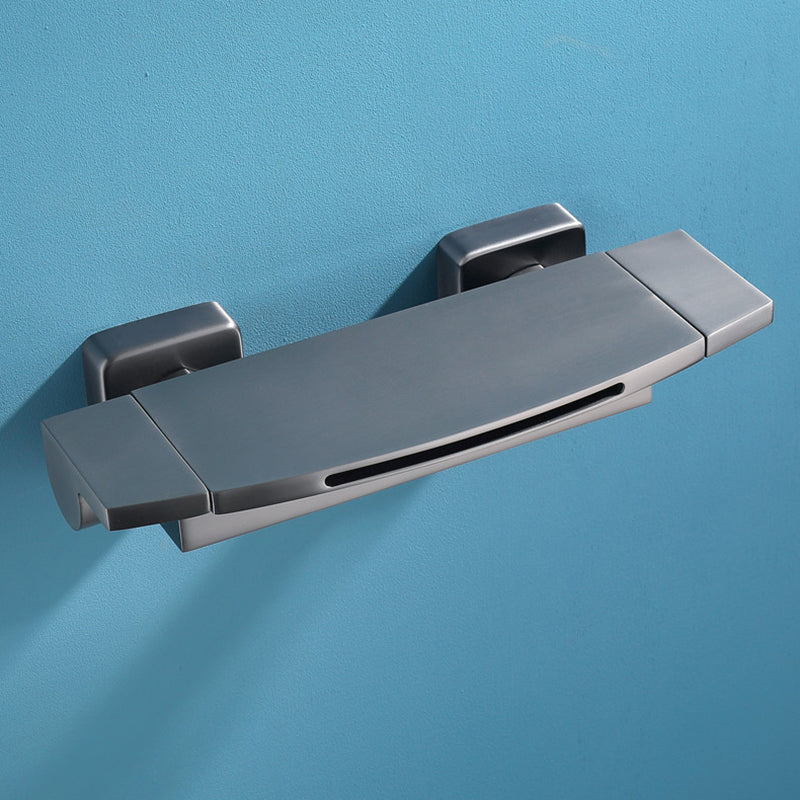 Modern Bathroom Tub Spout Wall Mounted Fixed Waterfall Faucet
