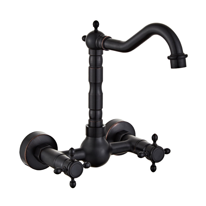 Traditional Wall Mounted Copper Claw Foot Tub Faucet Trim Low Arc Claw Foot Tub Faucet
