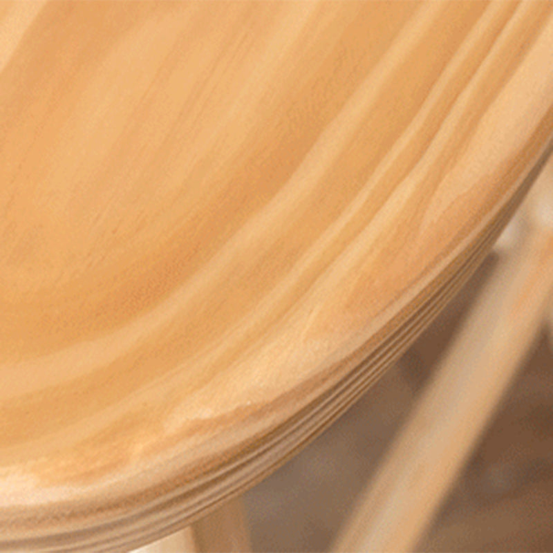 Solid Wood Bar Stool Modern Backless Counter Stool for Bristol