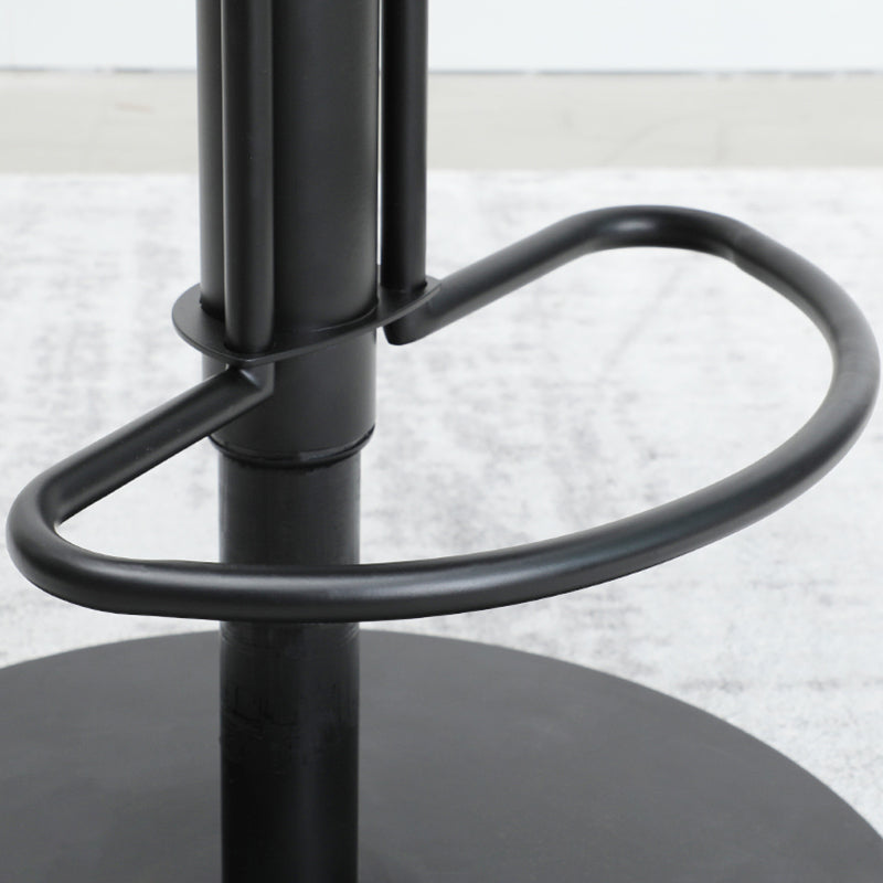 Leather Bar Stool Adjustable Backrest Swivel Counter Stool for Bristol