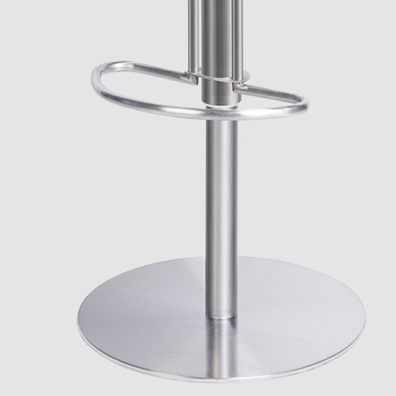 Leather Bar Stool Backless Counter Stool for Bristol with Swivel