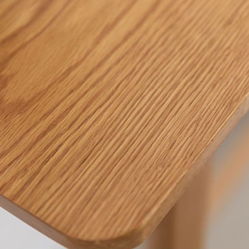 Modern Solid Wood Bar Table Rectangle Bar Table for Breakroom