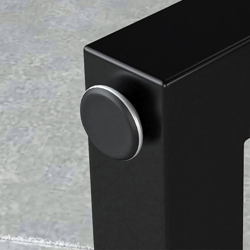 Industrial Style Bistro Bar Desk Stone Rectangle Pub Table for Cafe and Breakroom