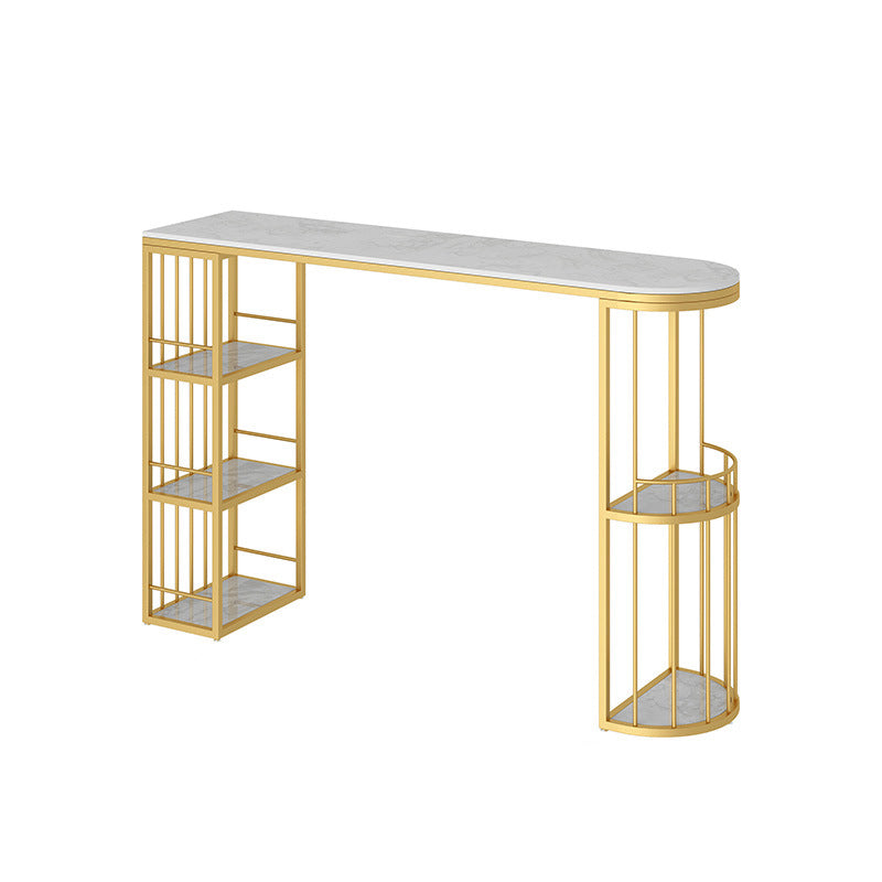 Modern Sintered Stone Bar Table Dining Table for Kitchen Use