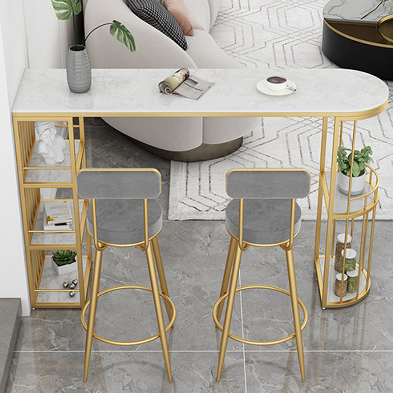 Modern Sintered Stone Bar Table Dining Table for Kitchen Use