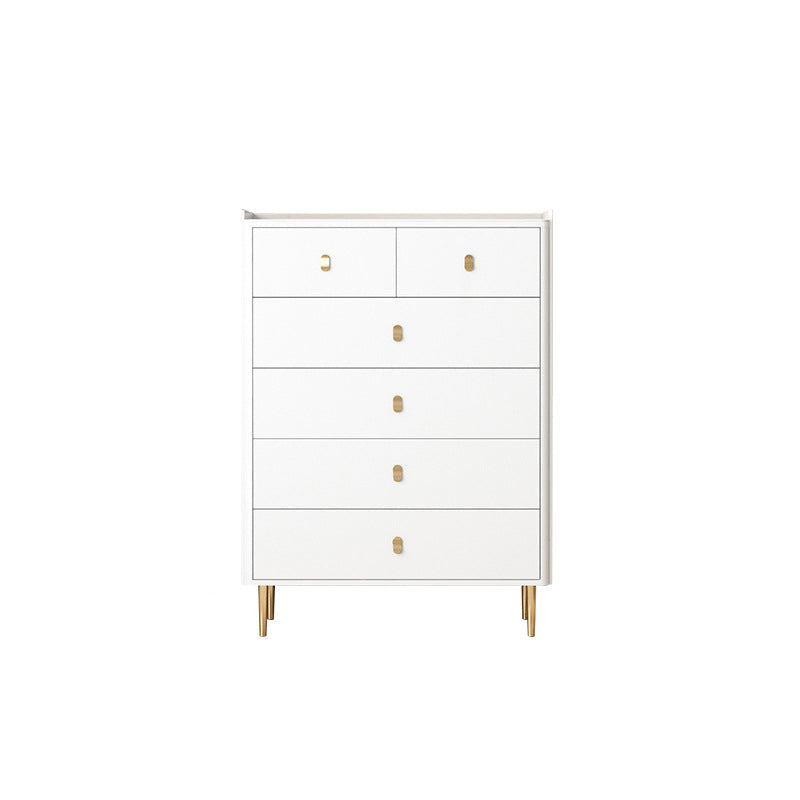 15.6-inch W Storage Chest Classic Glam Stone Storage Chest Dresser