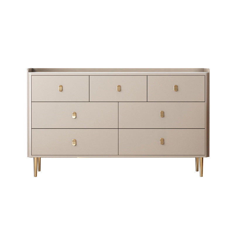 15.6-inch W Storage Chest Classic Glam Stone Storage Chest Dresser