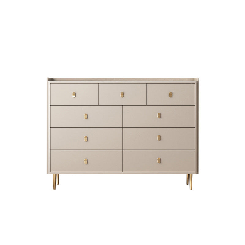 15.6-inch W Storage Chest Classic Glam Stone Storage Chest Dresser