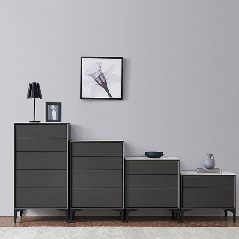 15.6-inch W Modern Storage Chest Stone Dresser with 2/3/4/5 Drawers