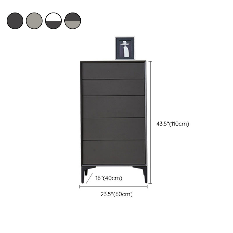 15.6-inch W Modern Storage Chest Stone Dresser with 2/3/4/5 Drawers