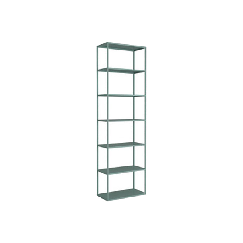 Industrial Antique Finish Shelf Bookcase Etagere Metal Bookshelf with Shelves