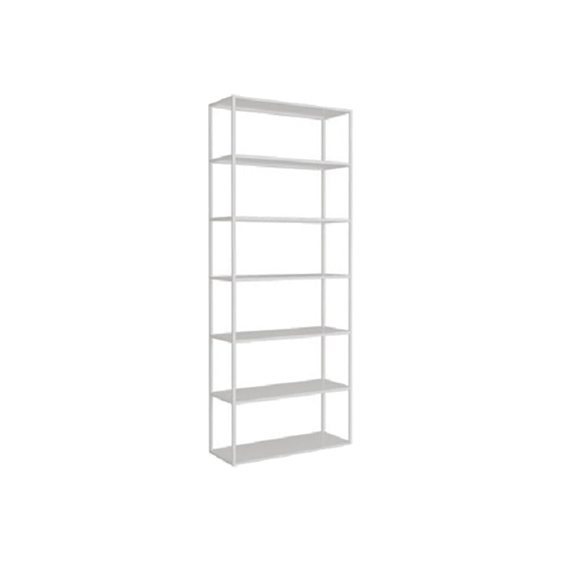 Industrial Antique Finish Shelf Bookcase Etagere Metal Bookshelf with Shelves