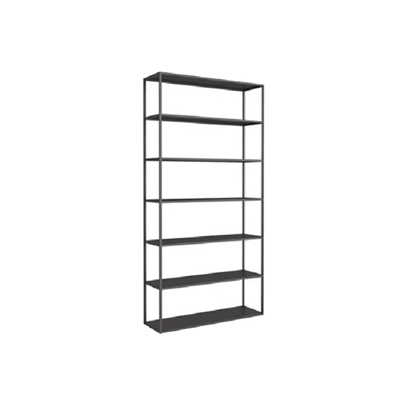 Industrial Antique Finish Shelf Bookcase Etagere Metal Bookshelf with Shelves