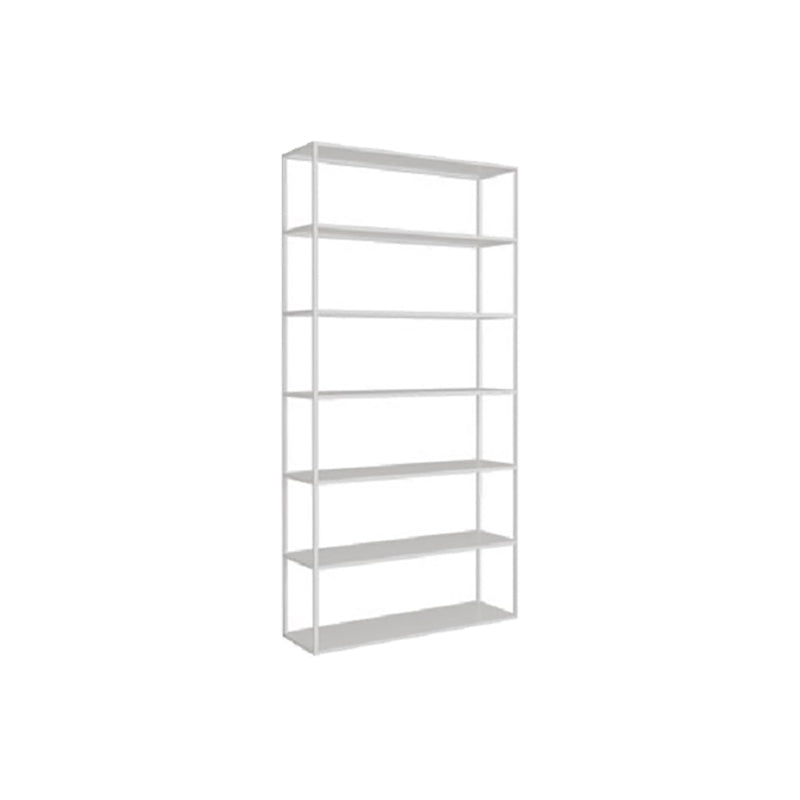 Industrial Antique Finish Shelf Bookcase Etagere Metal Bookshelf with Shelves
