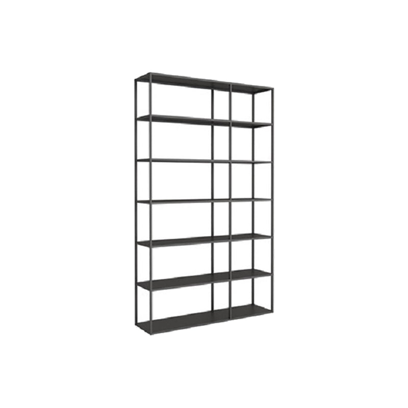 Industrial Antique Finish Shelf Bookcase Etagere Metal Bookshelf with Shelves