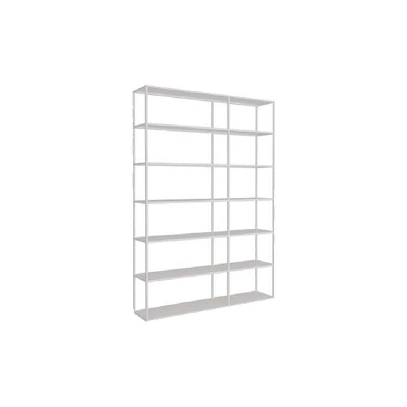 Industrial Antique Finish Shelf Bookcase Etagere Metal Bookshelf with Shelves