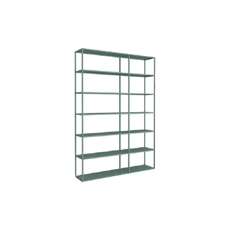 Industrial Antique Finish Shelf Bookcase Etagere Metal Bookshelf with Shelves