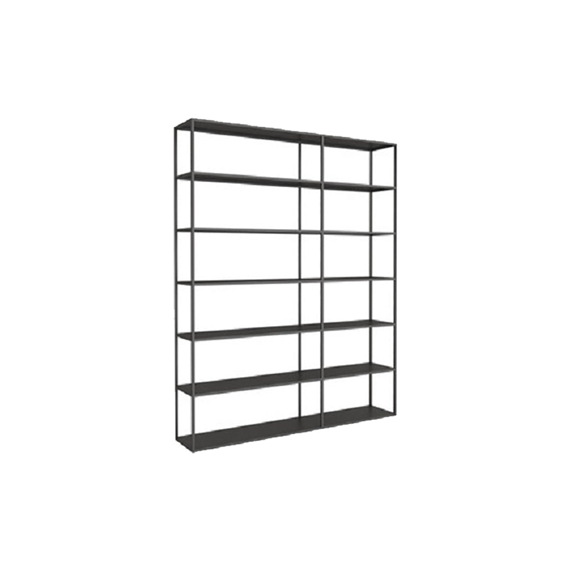Industrial Antique Finish Shelf Bookcase Etagere Metal Bookshelf with Shelves