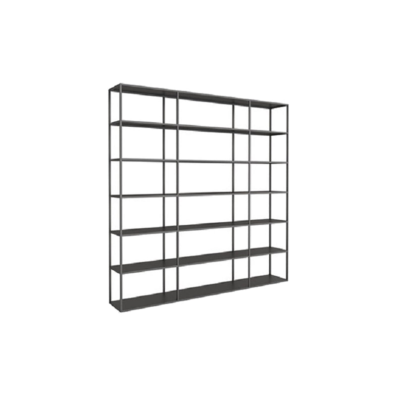 Industrial Antique Finish Shelf Bookcase Etagere Metal Bookshelf with Shelves