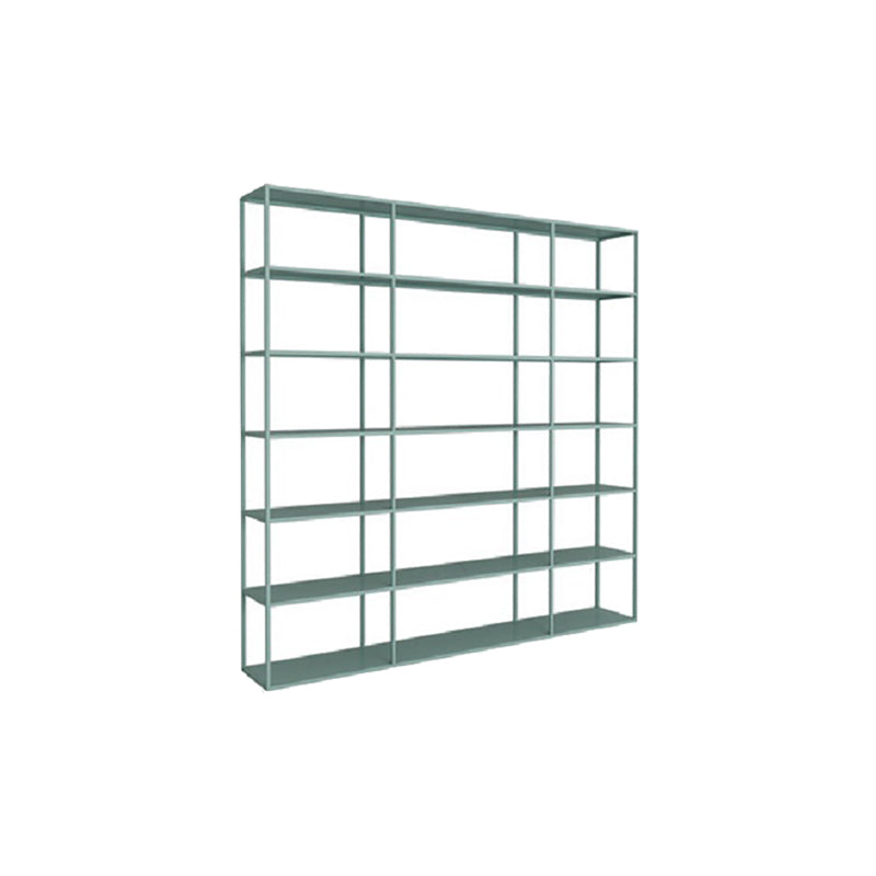 Industrial Antique Finish Shelf Bookcase Etagere Metal Bookshelf with Shelves