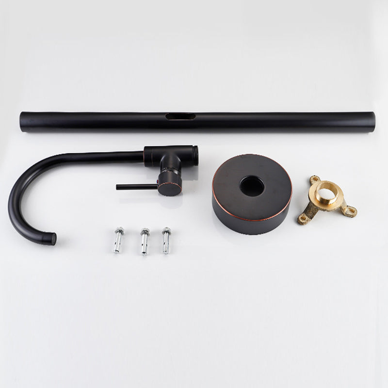 Modern Freestanding Bathtub Faucet One Handle Freestanding Tub Filler Trim