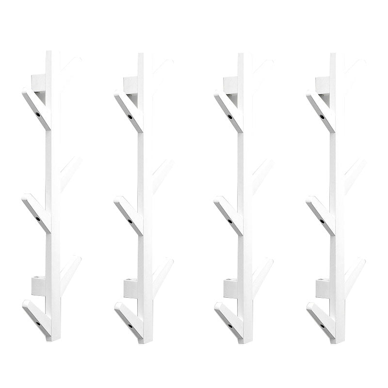 Contemporary Coat Hanger Wall-mounted Wooden Coat Hanger with Hooks