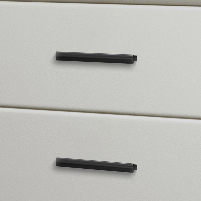 Modern Bedside Cabinet Solid Wood Night Table with 2 Drawers