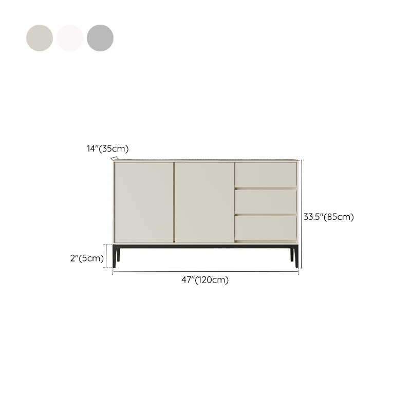 13.65-inch Width Storage Chest Contemporary Stone Storage Chest Dresser