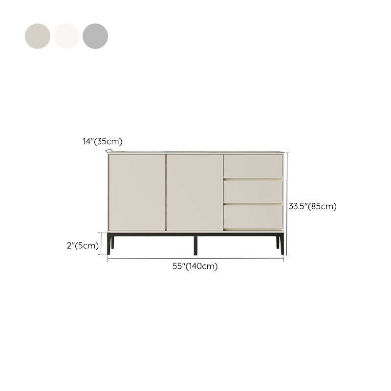 13.65-inch Width Storage Chest Contemporary Stone Storage Chest Dresser