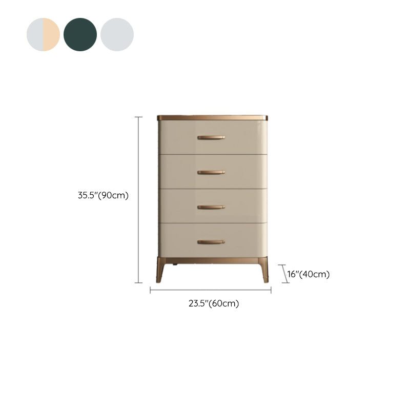 Modern Style Storage Chest Dresser Solid Wood Storage Chest for Bedroom