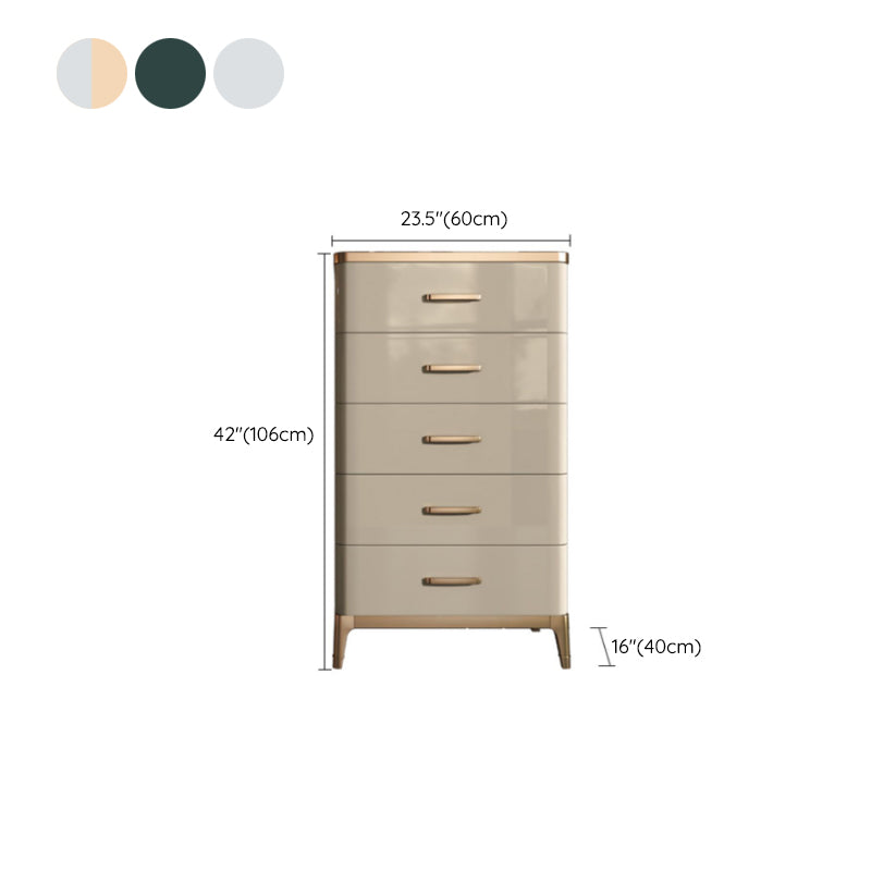 Modern Style Storage Chest Dresser Solid Wood Storage Chest for Bedroom