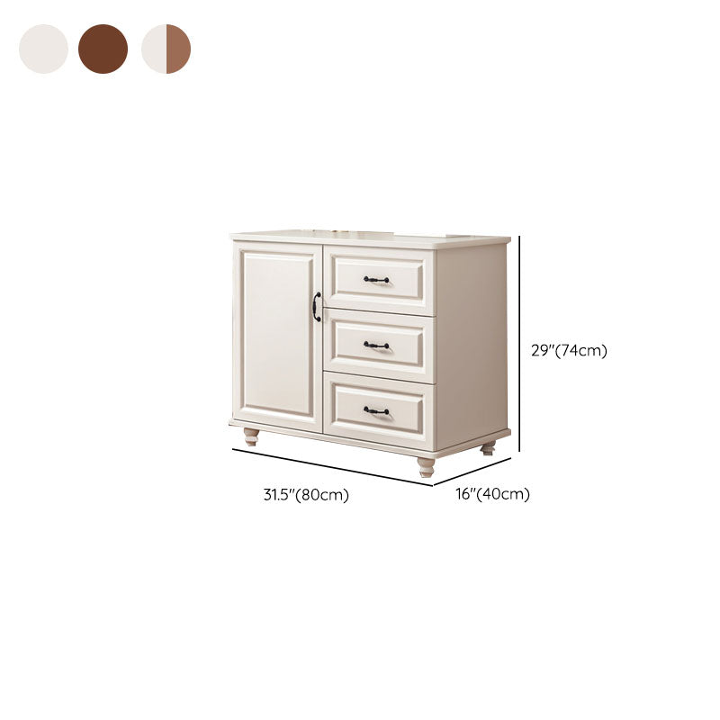 15.6-inch Width Contemporary Storage Chest Manufactured Wood Dresser