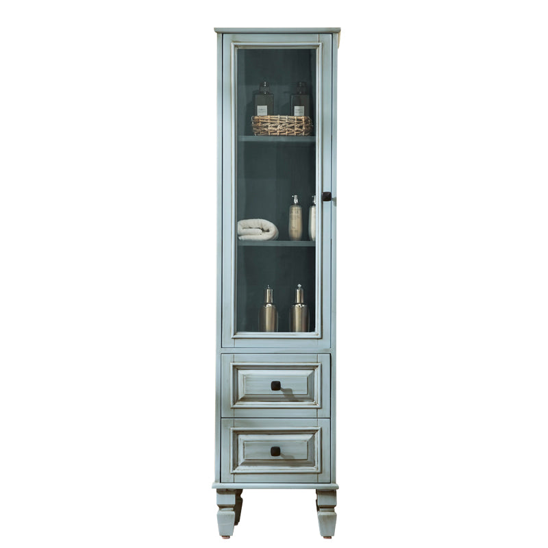 Mid-Century Modern Accent Cabinet Rectangle Cabinet with Storage