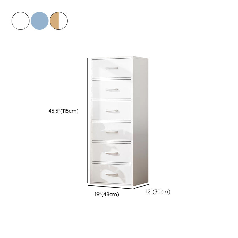 Contemporary Simple Rectangular Wood Cabinet with Doors and Drawers