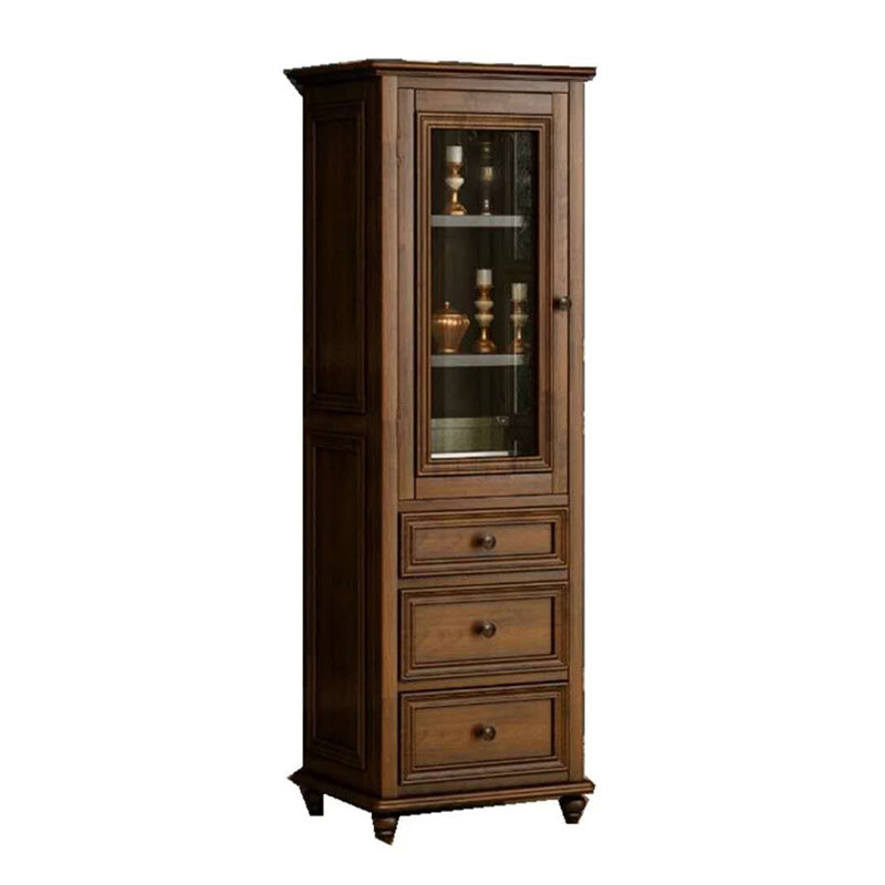 Scratch Resistant Storage Cabinet Glass Paned Standard Cabinet