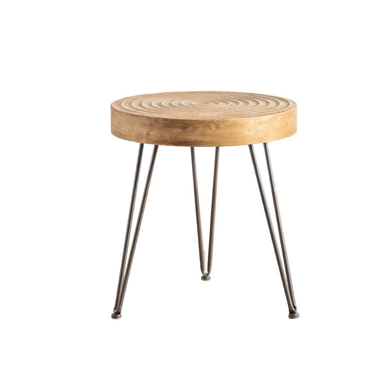 Contemporary Solid Wood Cocktail Table Light Wood Distressed Coffee Table