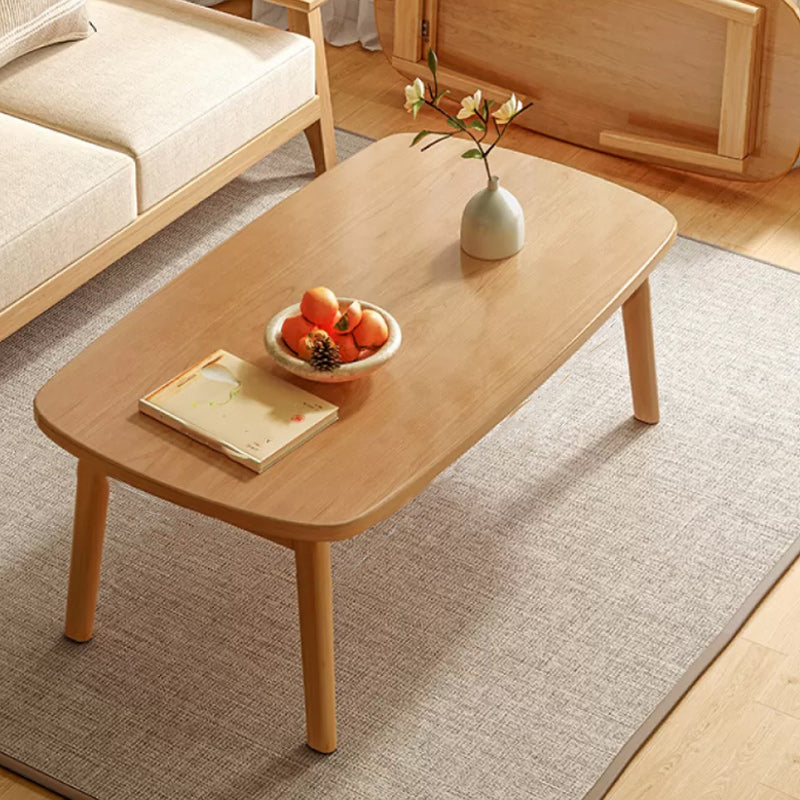 Contemporary Coffee or End Table Artificial Wood Coffee Table with Four Legs