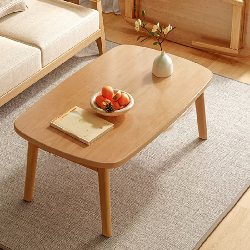 Contemporary Coffee or End Table Artificial Wood Coffee Table with Four Legs