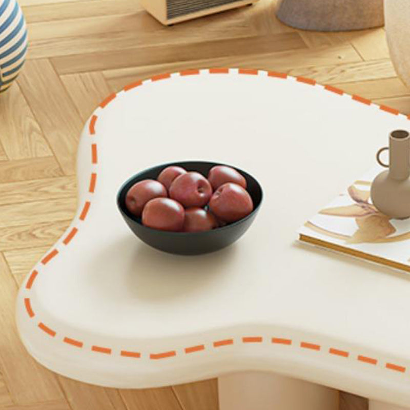 Modern No Distressing End Table Naturally Shaped Side Table for Living Room
