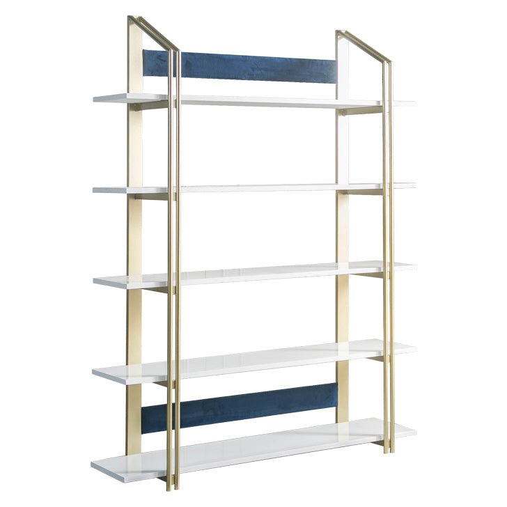 Modern BookShelf Metal Open Shelf Bookcase with Shelves for Office