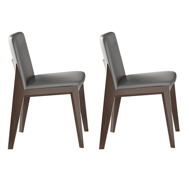 Modern Style Rectangle Table Set 1/2/3/4/5/7 Pieces Dining Set with Wood Legs