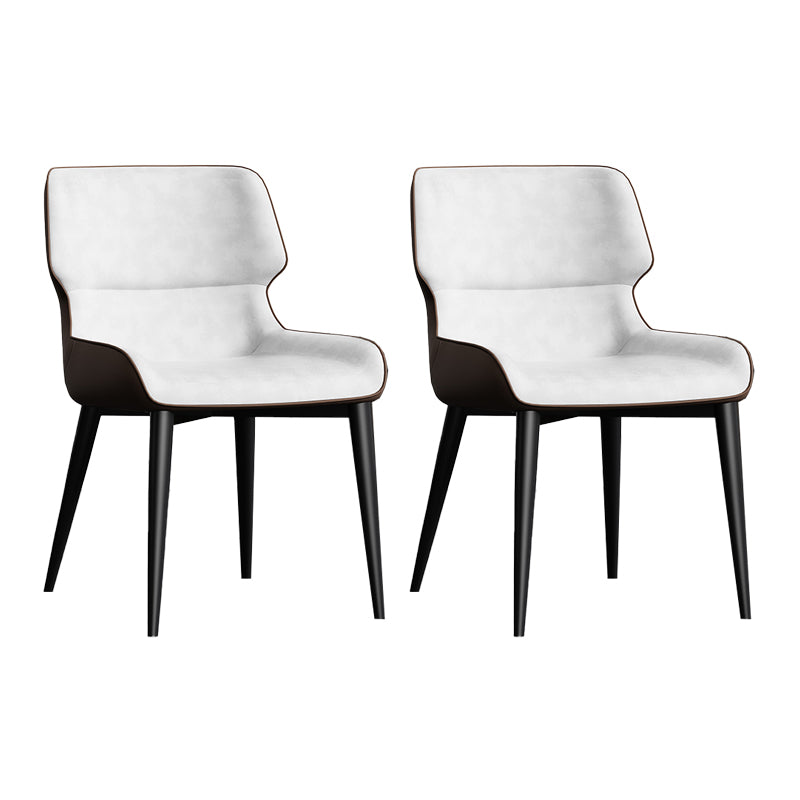 Contemporary Dining Room Armless Chair Dining Chairs with Upholstered