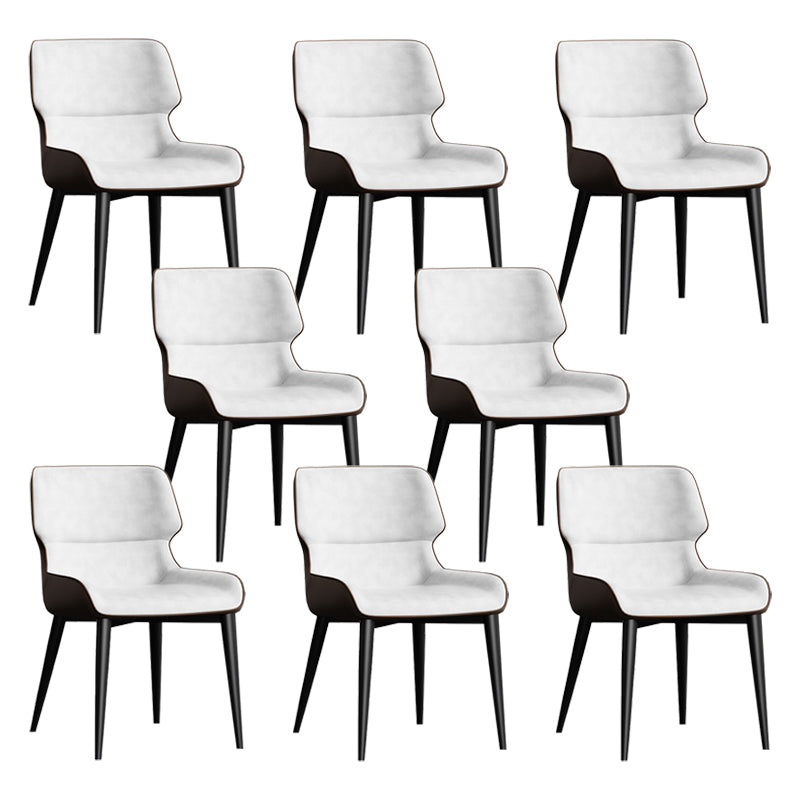Contemporary Dining Room Armless Chair Dining Chairs with Upholstered