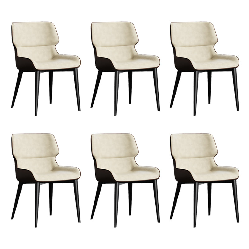 Contemporary Dining Room Armless Chair Dining Chairs with Upholstered