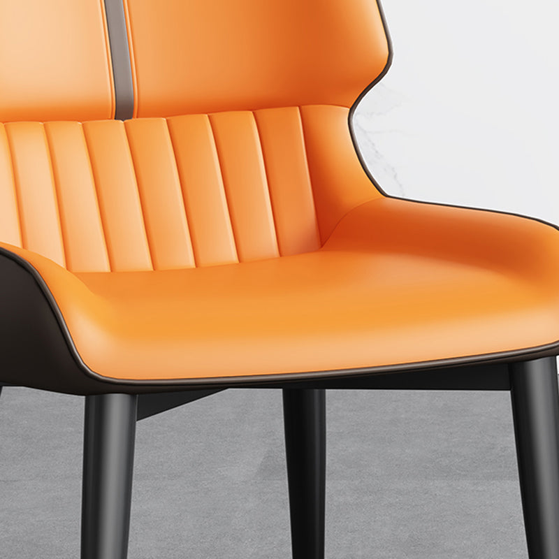 Contemporary Dining Room Armless Chair Dining Chairs with Upholstered