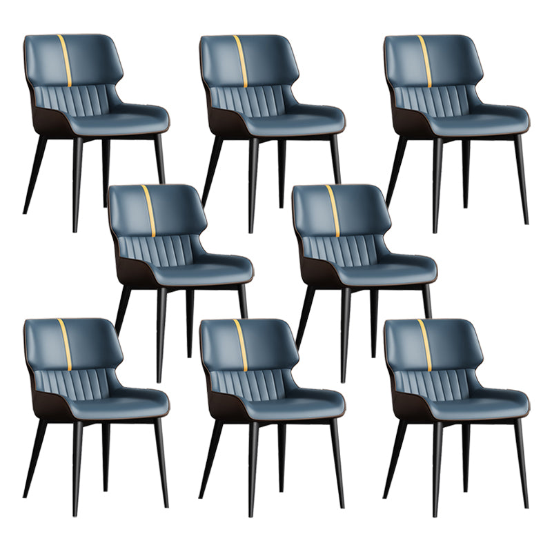 Contemporary Dining Room Armless Chair Dining Chairs with Upholstered