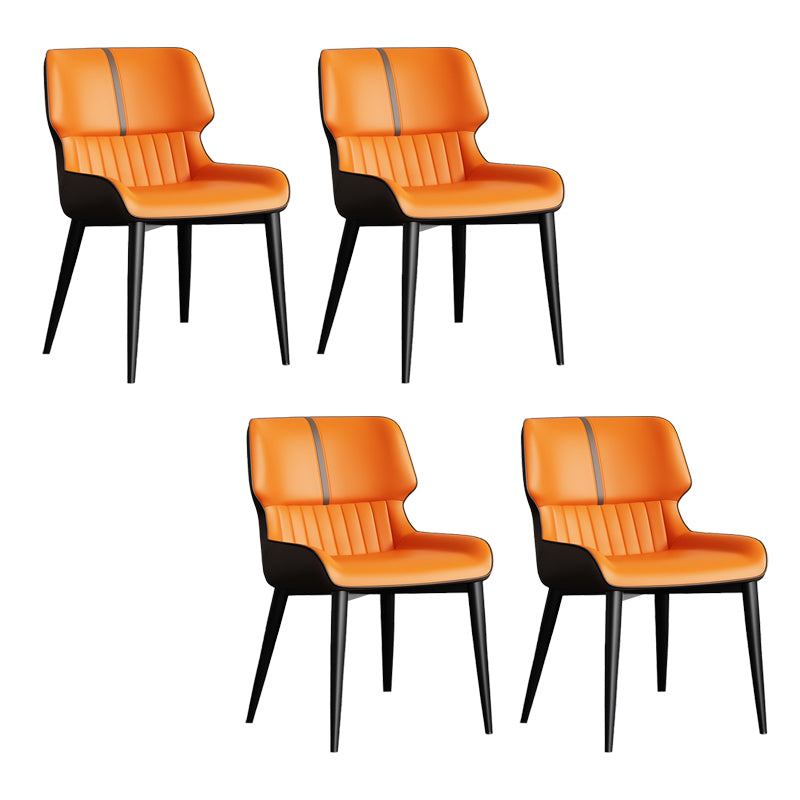 Contemporary Dining Room Armless Chair Dining Chairs with Upholstered