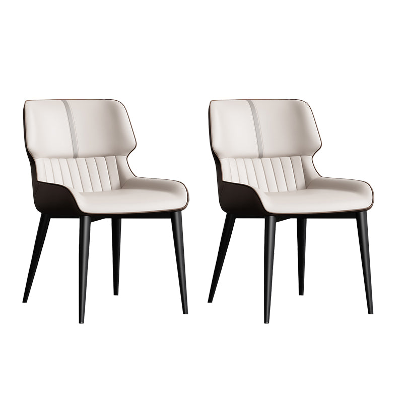 Contemporary Dining Room Armless Chair Dining Chairs with Upholstered