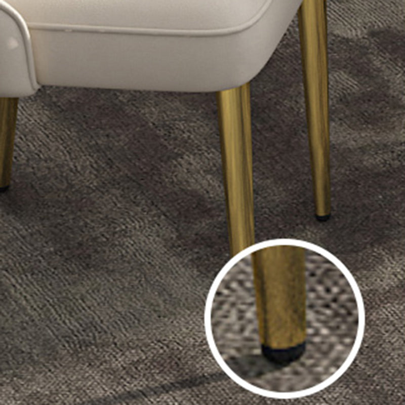 Glam Dining and Accent Chairs Indoor Parsons Curved Side Chair